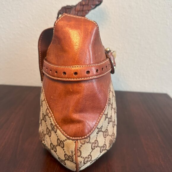 Gucci Large Horsebit Hobo Bag – Authentic Vintage Leather - Picture 11 of 13